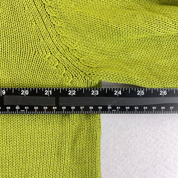 NWT WILLOW Womens XL Green Cardigan Button Up Spread Collar Soft Knit Duster - Picture 12 of 12